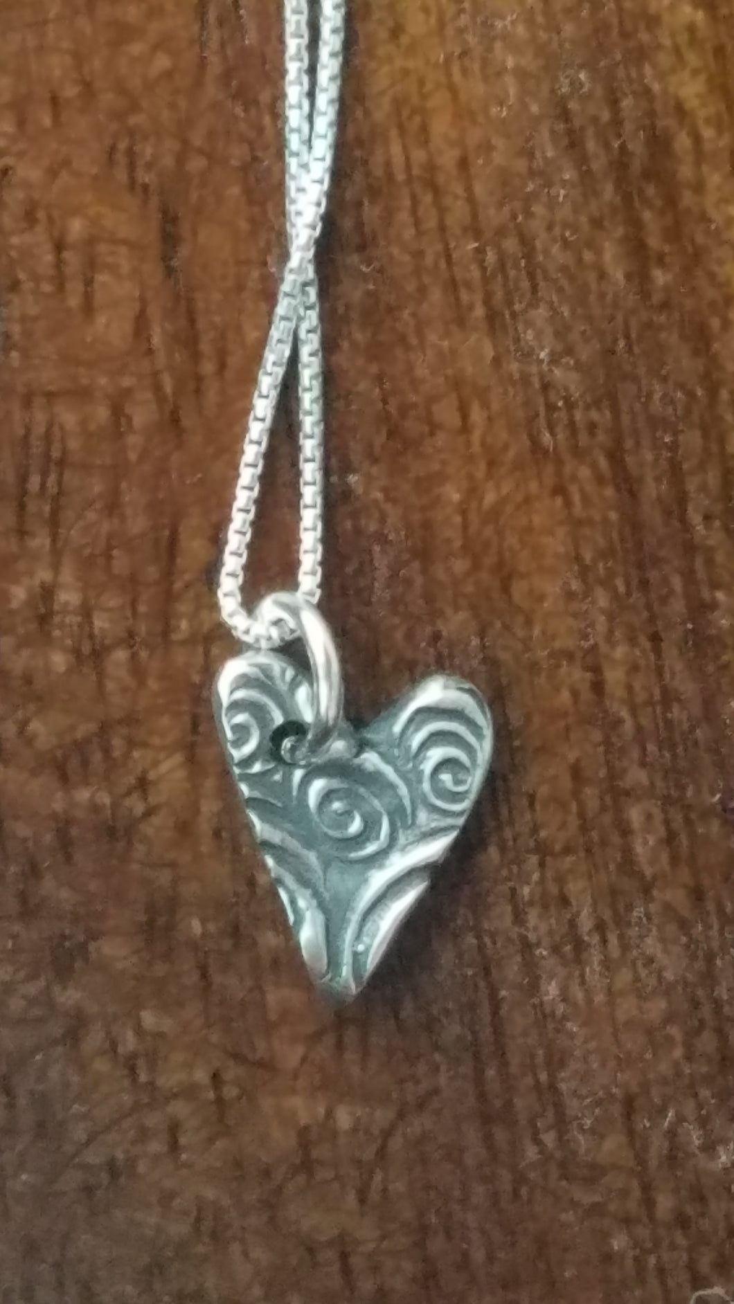 Simon & LuLu Swirl Heart Necklace