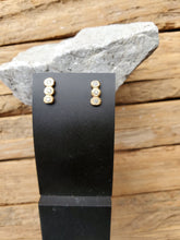 Load image into Gallery viewer, Rebecca Overmann 14K Diamond Bubble Studs
