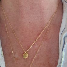Load image into Gallery viewer, Simon &amp; LuLu 22K Gold Puffy Heart Necklace
