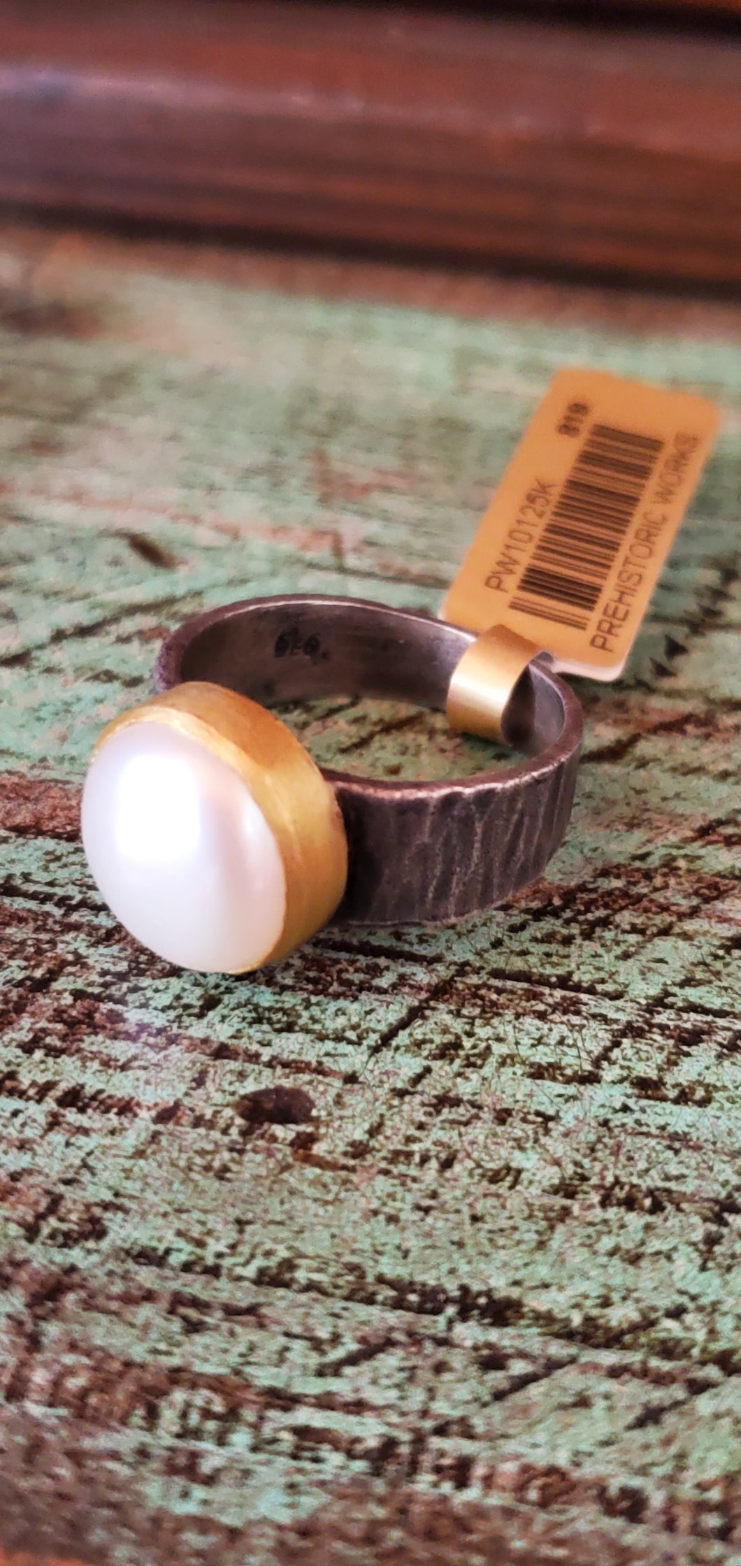Prehistoric Works Pearl Ring