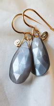 Load image into Gallery viewer, Simon &amp; LuLu Grey Moonstone gold filled er
