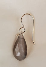 Load image into Gallery viewer, Simon &amp; LuLu Grey Moonstone sterling silver er
