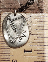 Load image into Gallery viewer, Simon &amp; LuLu Pure Silver Love Pendant
