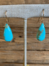 Load image into Gallery viewer, Simon &amp; Lulu Sleeping Beauty Turquoise Drop Earrings
