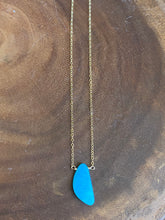 Load image into Gallery viewer, Simon &amp; Lulu Asymmetrical Sleeping Beauty Turquoise Necklace
