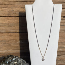 Load image into Gallery viewer, Kate Maller Pebble 18K Gold Diamond Necklace
