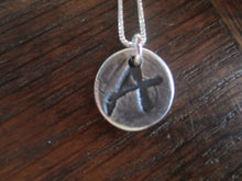 Load image into Gallery viewer, Simon &amp; LuLu Fine Silver Initial Necklace
