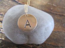 Load image into Gallery viewer, Simon &amp; LuLu Gold-Filled Initial Charm Necklace
