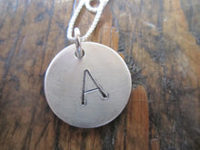 Load image into Gallery viewer, Simon &amp; LuLu Sterling Silver Initial Charm Necklace
