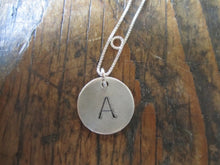 Load image into Gallery viewer, Simon &amp; LuLu Sterling Silver Initial Charm Necklace

